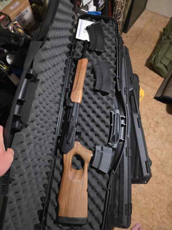 Vepr carbine and mosins and ammo