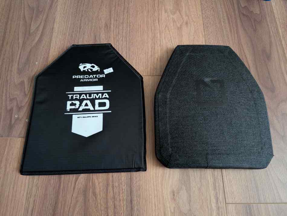(NEW) Level IV HESCO Plate &amp; Trauma Pad
