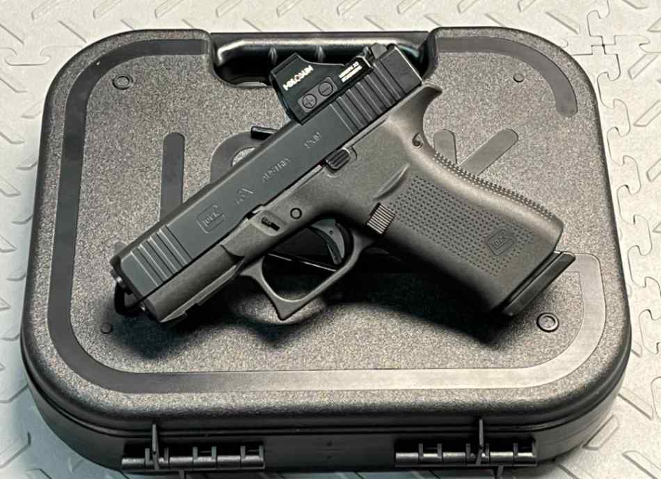 Glock 43X MOS 9mm Pistol W/ Optic Installed