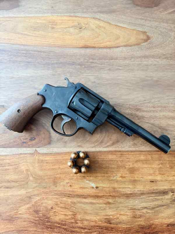 Smith &amp; Wesson M1917 WW1 45 ACP Revolver