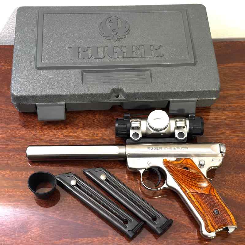 Ruger Mark II Competition Target Stainless Steel