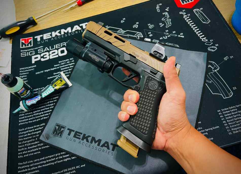 Sig P320 Spectre Comp Cayote 