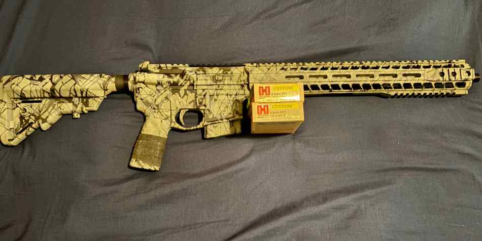 16” AR chambered in 6.8 SPC, Rifle or Upper Only