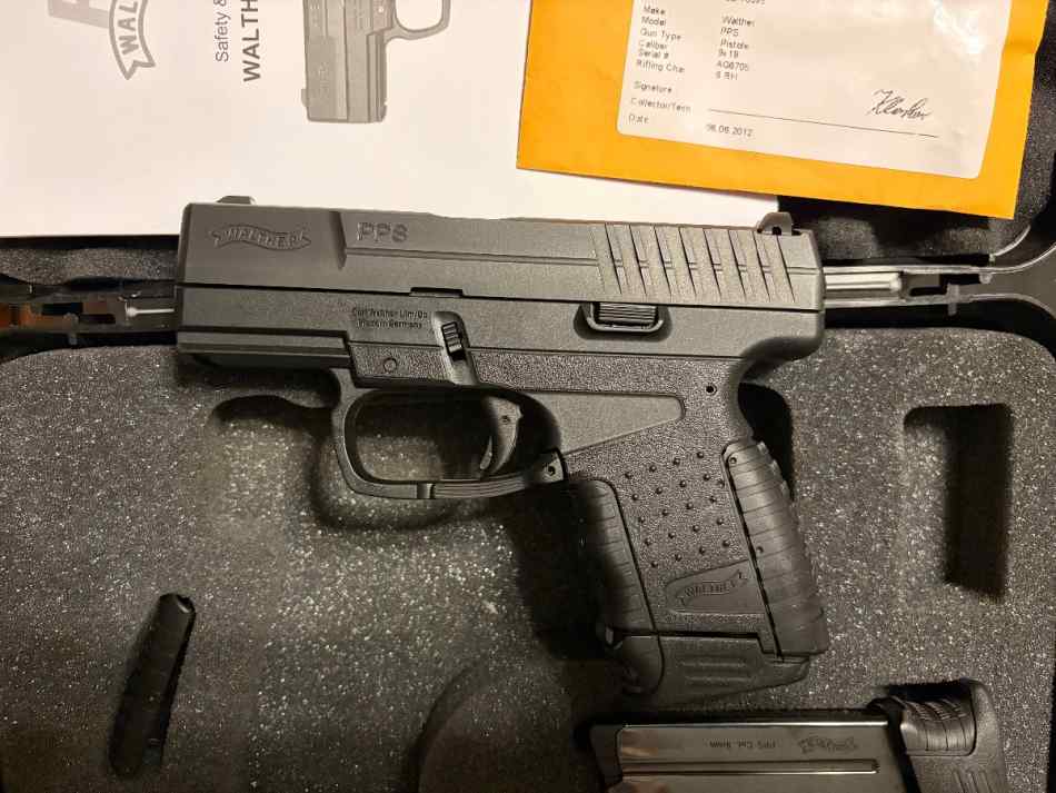 German-made Walther PPS M1 9mm 